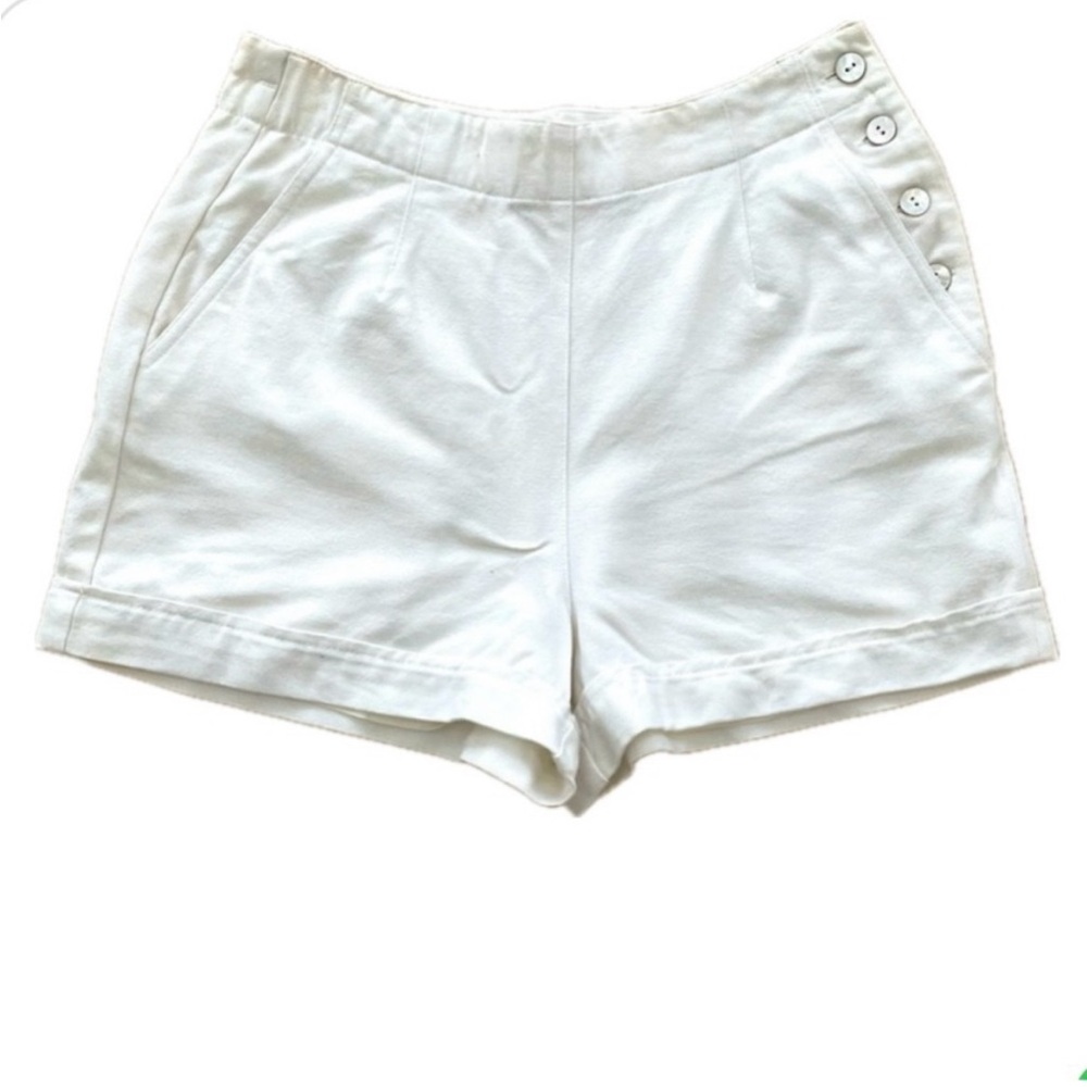 TALBOTS White Shorts size 4P